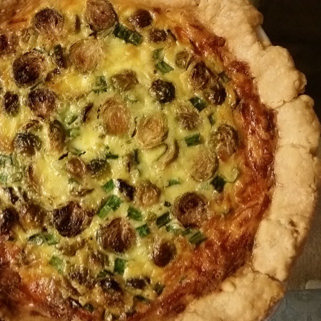 OakMonster - Brussels Sprout Quiche
