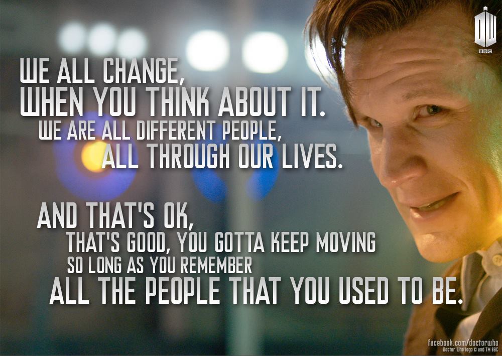 OakMonster - Doctor Who - We all change